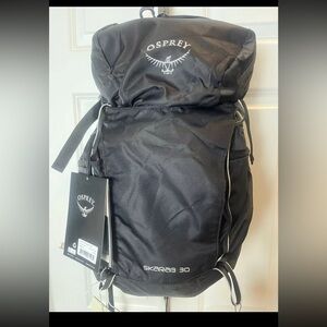 Osprey Skarab 30L black hiking backpack NWT